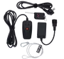 Machine à fumée Algamlight 1000W avec télécommandes filaire et HF noir
