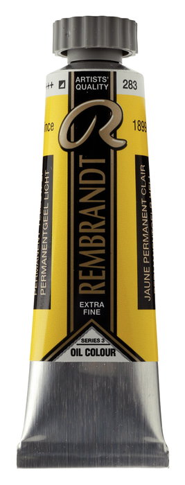 Rembrandt Peinture à l'huile Jaune permanent clair 283, 15 ml Rembrandt Peinture à l'huile Jaune permanent clair 283, 15 ml