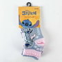 Cerdá Pack de 3 chaussettes Stitch modèle assorti Taille 23-26 - Pour enfants à partir de 3 ans