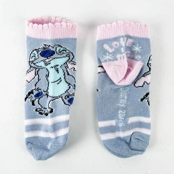 Cerdá Pack de 3 chaussettes Stitch modèle assorti Taille 23-26 - Pour enfants à partir de 3 ans Cerdá Pack de 3 chaussettes Stitch modèle assorti Taille 23-26 - Pour enfants à partir de 3 ans