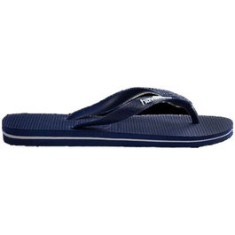 Tongs pour Homme Havaianas Logo Filete Bleu