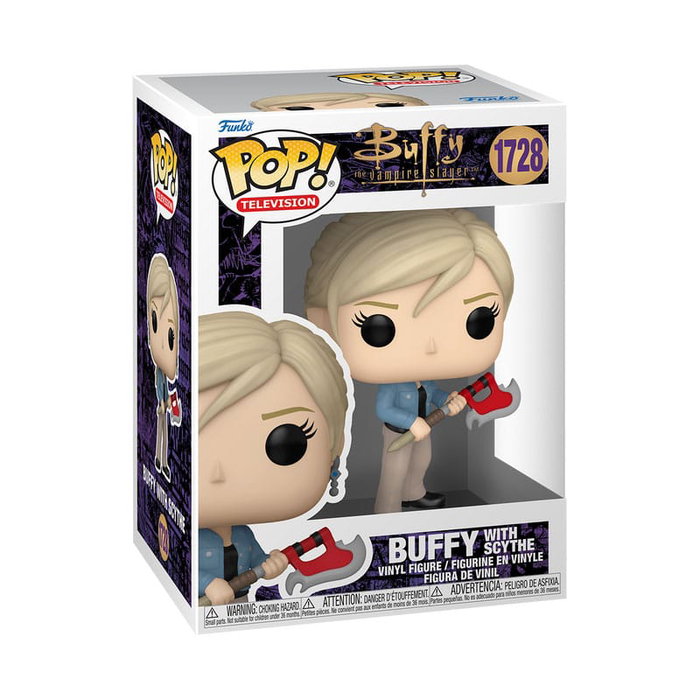 Funko Buffy contre les vampires POP! TV Vinyl figurine Buffy w/Scythe