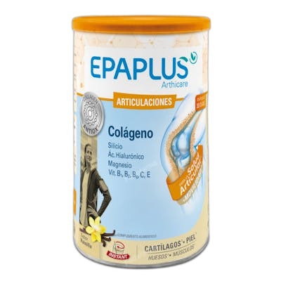 Epaplus Colag+Hialuron+Magnesio Poudre de Collagène, Acide Hyaluronique et Magnésium, Saveur Vanille, 325 G Epaplus Colag+Hialuron+Magnesio Poudre de Collagène, Acide Hyaluronique et Magnésium, Saveur Vanille, 325 G