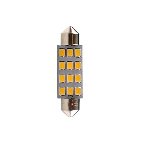 M-Tech BLISTER 2X LED L030W - C5W 41MM 12XSMD2835 BLANC