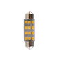 M-Tech BLISTER 2X LED L030W - C5W 41MM 12XSMD2835 BLANC