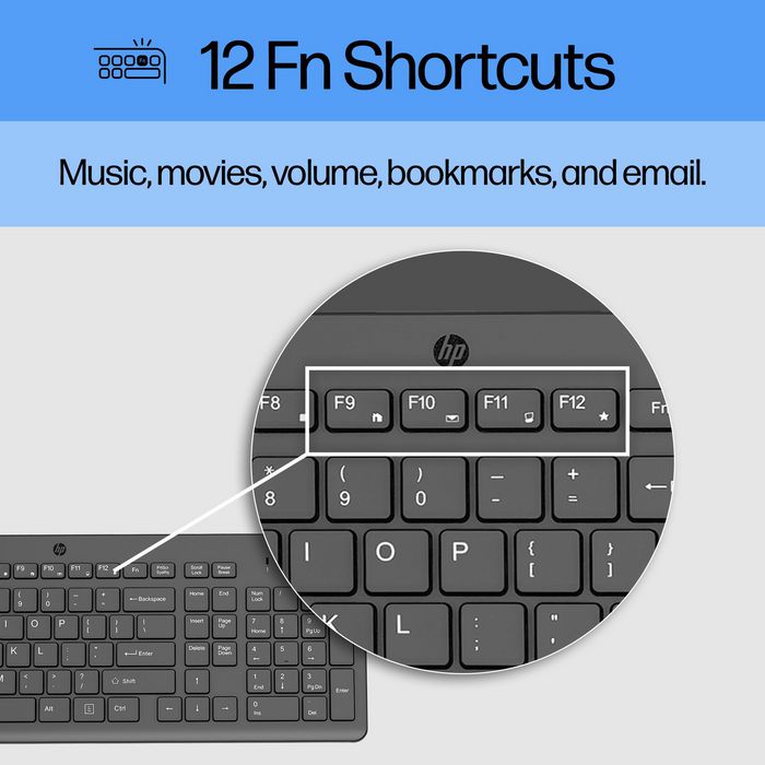 HP Clavier filaire HP 150 AZERTY Noir