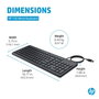 HP Clavier filaire HP 150 AZERTY Noir