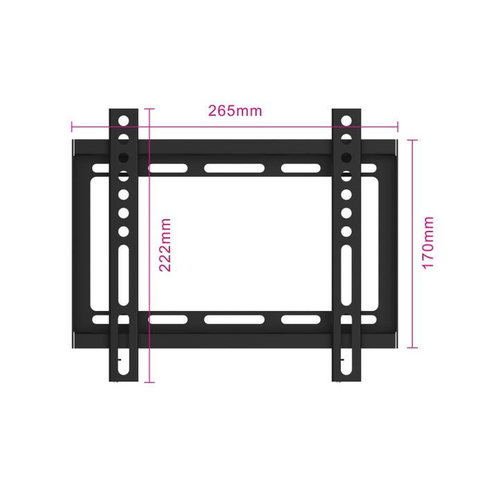 Ewent EW1501 Support mural TV Easy Fix 23-42 pouces VESA 200x200 Ewent EW1501 Support mural TV Easy Fix 23-42 pouces VESA 200x200