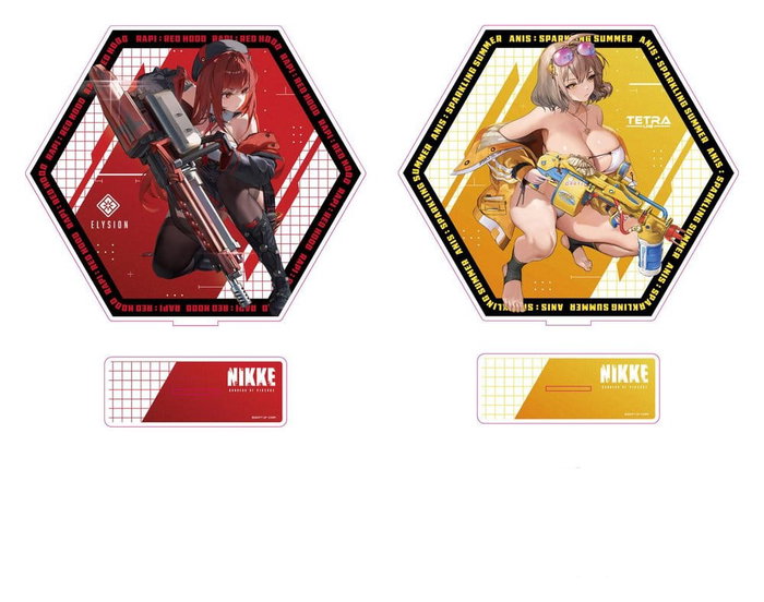 Sega Socle en acrylique PtZ Double-Sided Rapi: Red Hood/ Anis: Sparkling Summer 25 cm Sega Socle en acrylique PtZ Double-Sided Rapi: Red Hood/ Anis: Sparkling Summer 25 cm