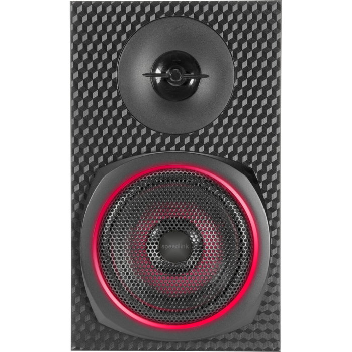 Speedlink GRAVITY CARBON RGB 2.1 Subwoofer System, Black