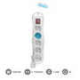 GSC Evolution Base múltiple Serie Estándar 5T avec interrupteur, 1,5M, Blanco