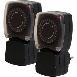 Chacon Lot de 2 programmateurs mécanique - 53008 - Etanche