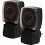 Chacon Lot de 2 programmateurs mécanique - 53008 - Etanche