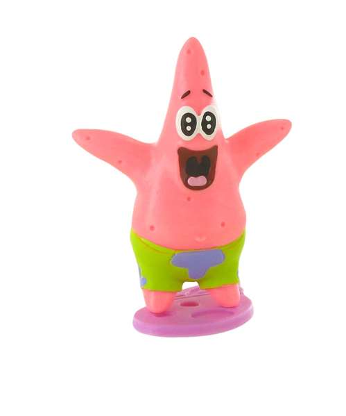 Comansi Mini Figurine Patrick Bob l'éponge