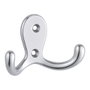 Hantums Percha colgador doble Cromado