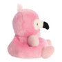Aurora Peluche Flamenco Palm Pals 13 cm, Marqué CE, Peluche Mignonne