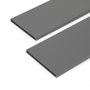 Emuca Kit d'accessoires de séparation pour intérieurs de tiroirs Vertex-Concept, largeur 900mm, Aluminium et Plastique, Gris antracite
