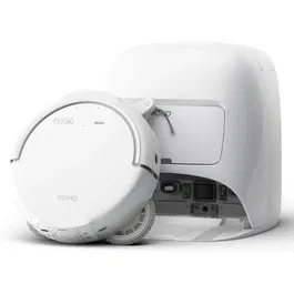 DJI Romo S Robot Aspirateur Laveur Autonome - 25000 Pa - Station de Vidage - 200 Jours sans Maintenance - Détection LiDAR