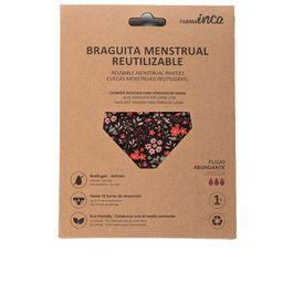 Inca Culotte menstruelle super absorption fleurs taille M 1 unité