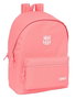 Safta Mochila Double USB pour PC Portable 15,6 Pouces, Thème FC Barcelona, Couleur Corail, Dimensions 31x44x18 cm