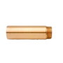 Metalgrup Alargo grifo 1/2" x 10 cm laiton poli
