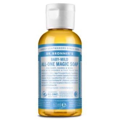 Dr. Bronner's Savon Liquide Neutre 60 ml Dr. Bronner's Savon Liquide Neutre 60 ml