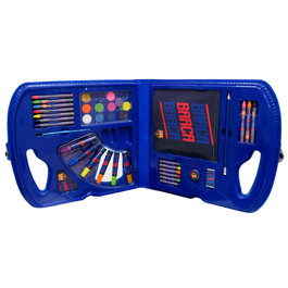 CYP BRANDS Maletin Dibujo FC Barcelona 39pz - Coffret de dessin Barcelone 39 pièces - Dimensions 316 x 300 x 40 mm