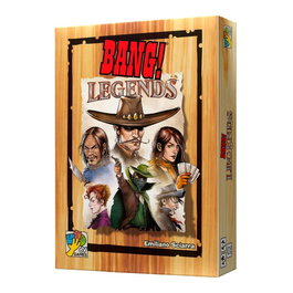 Asmodee EEDVBA11 Bang! Legends - Extension Jeu de Cartes en Espagnol