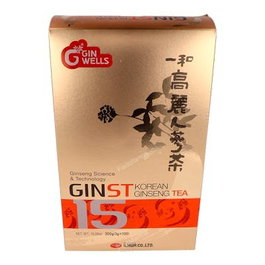 TONGIL Ginst15 Infusion de Ginseng Coréen Il Hwa, 100 Sachets, Réduit Fatigue et Fatigue