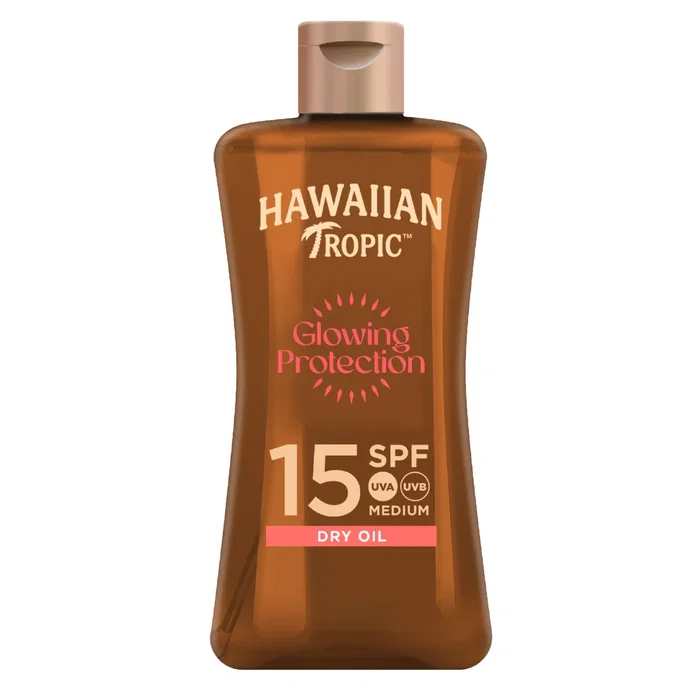 HAWAIIAN TROPIC Huile Bronzante Solaire Mini SPF15 100Ml