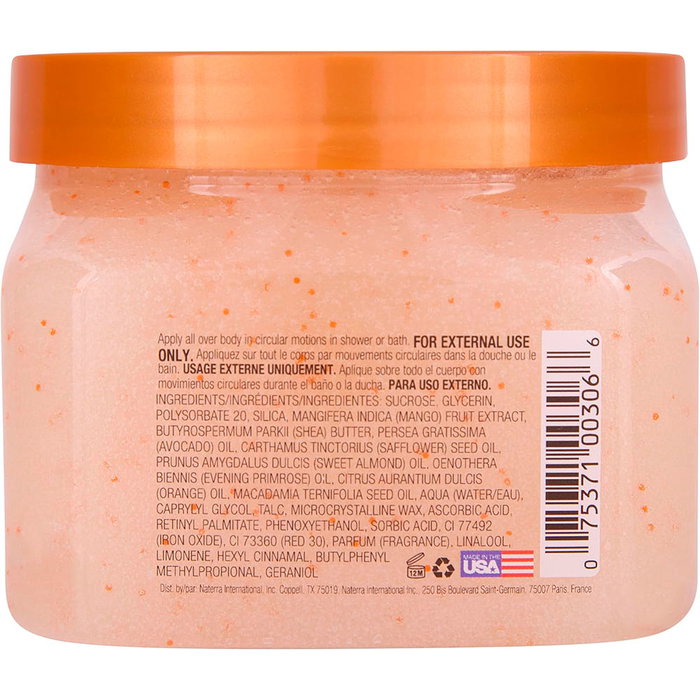 Tree Hut Shea Sugar Scrub - Gommage corporel nourrissant à la mangue tropicale, au beurre de karité, hydratation 24h, 510 g