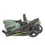 Decuevas Coche de muñeca 3x1 plegable - Poussette de poupée 3 en 1 pliable pour poupées jusqu'à 50 cm - Métal, plastique, polyester