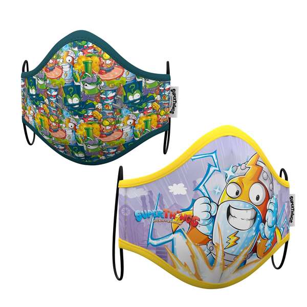 My Other Me Super Zings Mask Premium Higienic Mask-4 - Masque hygiénique pour enfants 10-12 ans My Other Me Super Zings Mask Premium Higienic Mask-4 - Masque hygiénique pour enfants 10-12 ans