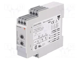 CARLO GAVAZZI Relais temporisé analogique 0,1s÷100h SPDT x2 250VAC/8A,24VDC/5A IP20