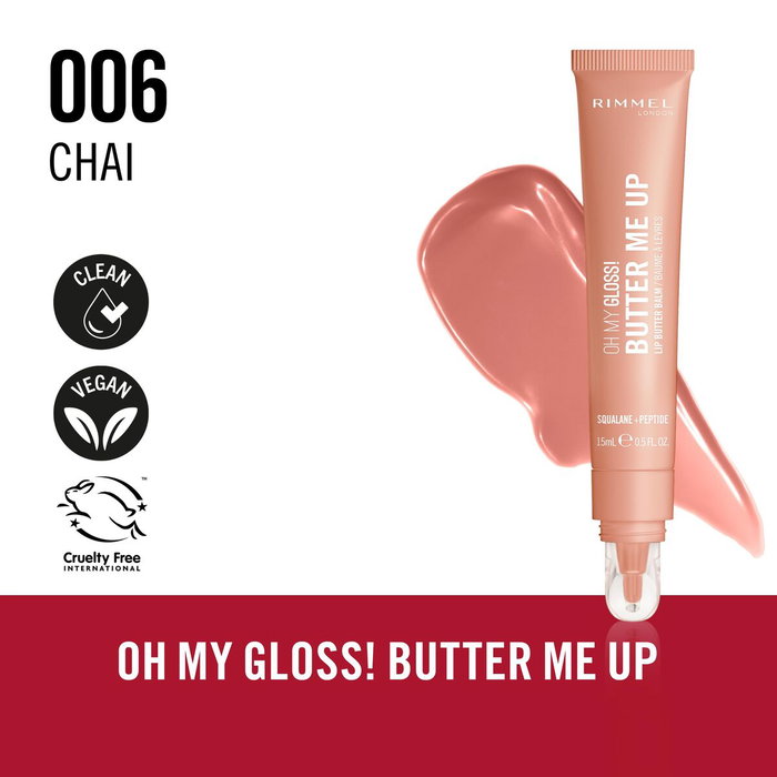 Rimmel London OH MY GLOSS! Baume à lèvres 006-Chai Rimmel London OH MY GLOSS! Baume à lèvres 006-Chai