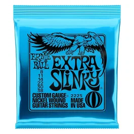 ERNIEBALL Jeu de cordes électrique Slinky Extra 8-38