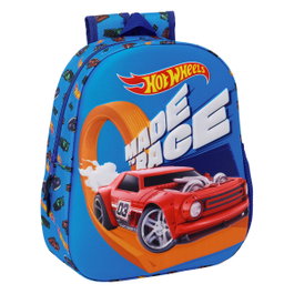 Safta Sac à dos 3D Hot Wheels 27x33x10cm