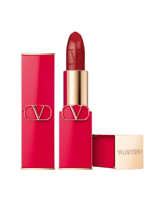 Valentino Rouge à Lèvres Crème Ref. 213R Rosso - Finition Satinée Rechargeable 3.5 g - Maquillage Valentino Rouge à Lèvres Crème Ref. 213R Rosso - Finition Satinée Rechargeable 3.5 g - Maquillage