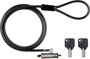 eSTUFF Câble de sécurité antivol avec clé pour fente Wedge Slot - Compatible tablettes, PC portables et Dell (Ø 4,5 mm, 180 cm)