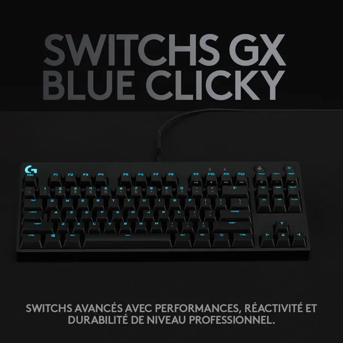 Logitech G Pro Clavier Gamer Mécanique Noir Logitech G Pro Clavier Gamer Mécanique Noir