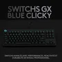Logitech G Pro Clavier Gamer Mécanique Noir