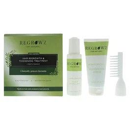 Regrowz Set Regrowz avec sérum, crème et brosse