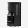 Hkoenig MG32 Cafetière programmable 1,5 L - Noir et Acier Inoxydable