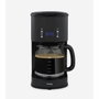 Hkoenig MG32 Cafetière programmable 1,5 L - Noir et Acier Inoxydable