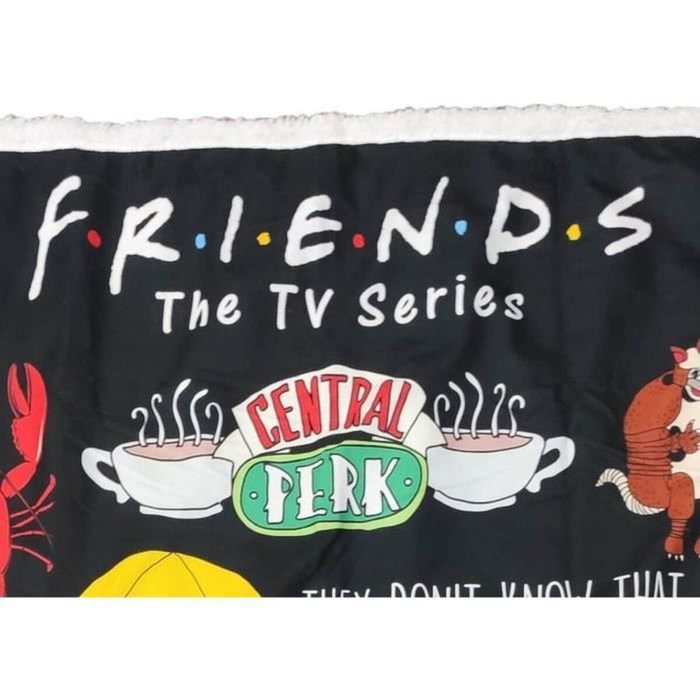 Friends Couverture Sherpa 100 x 150 cm