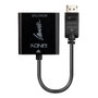 Lindy Convertisseur Actif DisplayPort 1.2 vers HDMI - Adapter pour Affichage 4K UHD 60Hz, HDR, HDCP 2.2, Audio, Compatible NVIDIA/AMD - Câble 15 cm