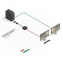 Lindy Convertisseur Actif DisplayPort 1.2 vers HDMI - Adapter pour Affichage 4K UHD 60Hz, HDR, HDCP 2.2, Audio, Compatible NVIDIA/AMD - Câble 15 cm
