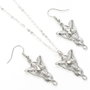 THE CARAT SHOP Set de pendentif et boucles d'oreilles Evenstar El Señor de los Anillos