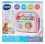 VTech - Lecteur musical Enregistreur Karaoké Danse avec micro, jouet éducatif pour enfants 18 mois à 5 ans - Rose - Dimensions : 14.8x17.5x6 cm - Fonctionne sur piles AA (incluses)