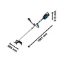 Bosch Professional Débroussailleuse sans fil GFR18V-25BH 18V Brushless 600 W - Diamètre de coupe 25/40 cm avec lame et fil - Sans batterie ni chargeur